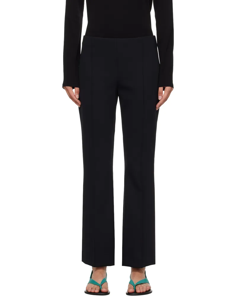 The Row Black Beca Trousers Black