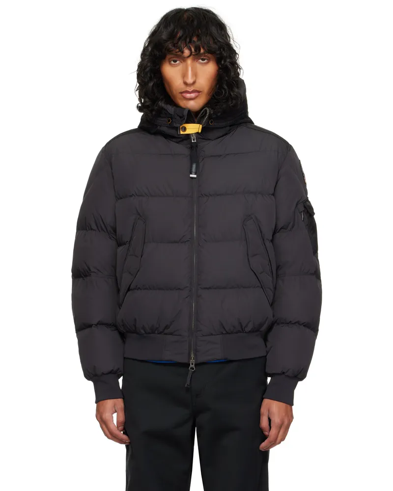Parajumpers Black Wilmont Down Jacket 0541