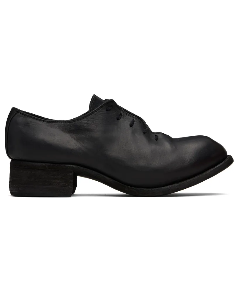 GUIDI Black PL10L Oxfords Blkt