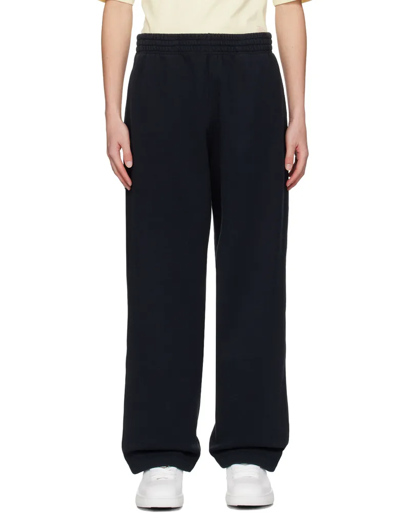 Burberry Black Heavyweight Track Pants Black