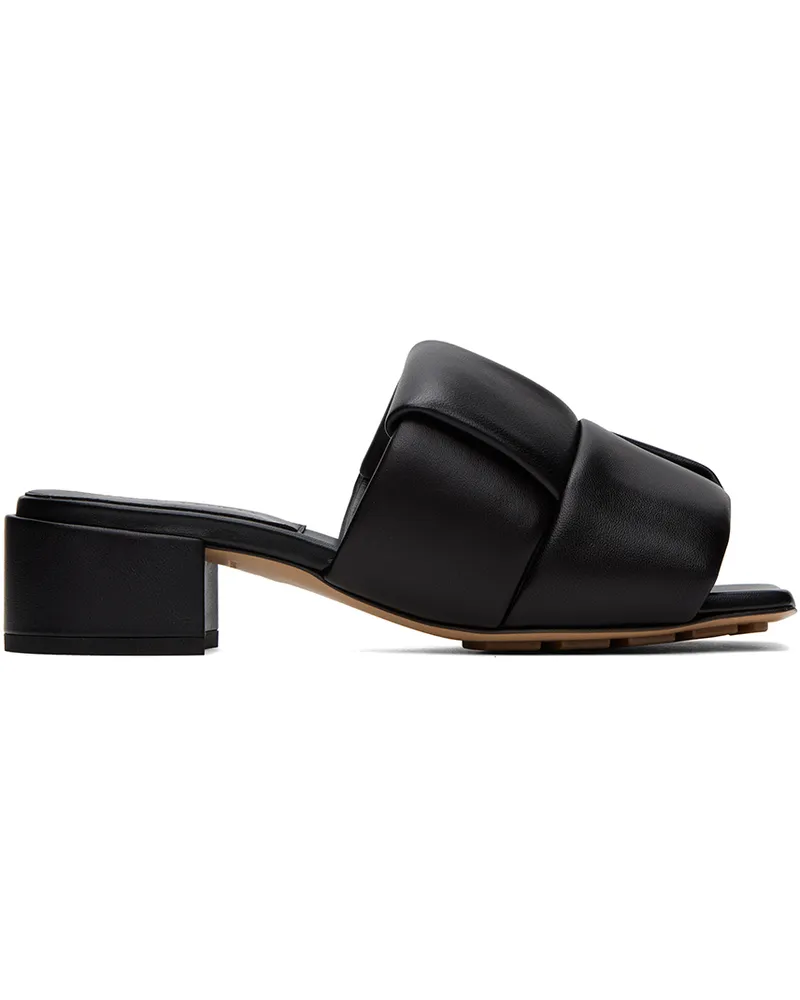 Bottega Veneta Black Patch Mules 1000