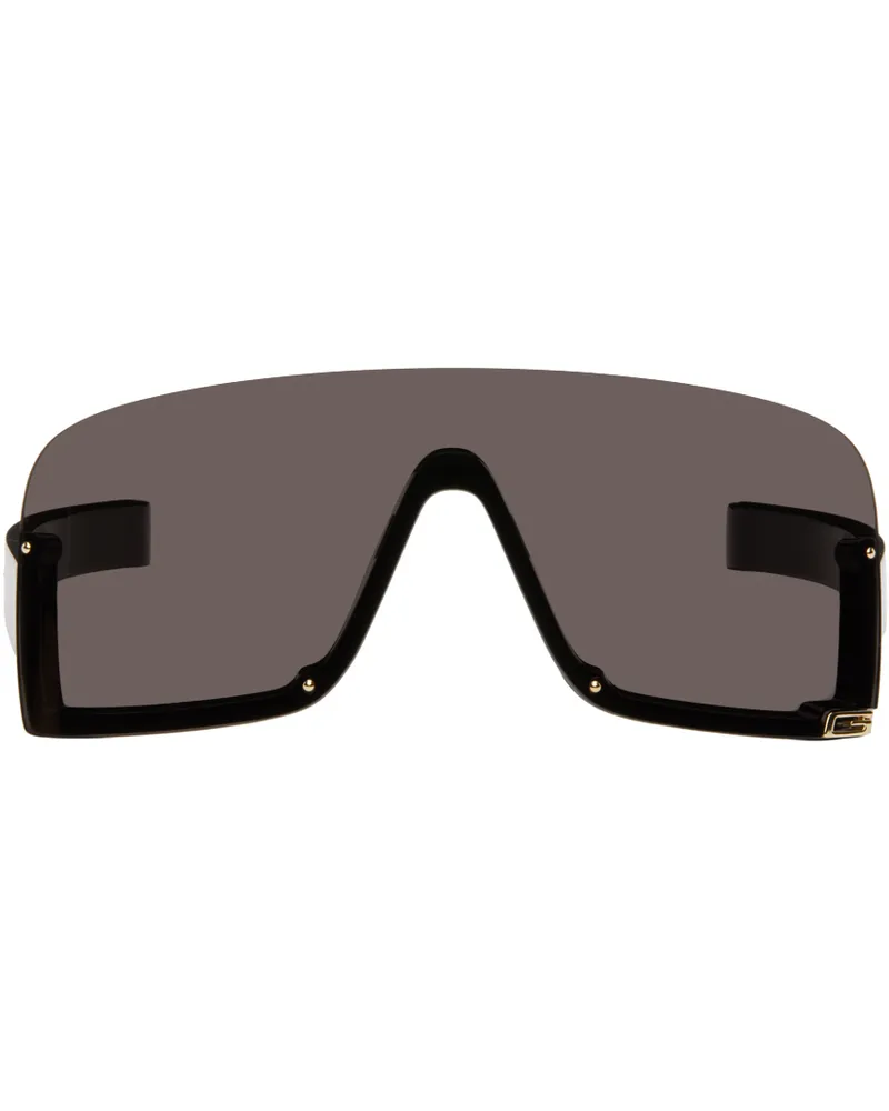 Gucci Black Shield Sunglasses 003