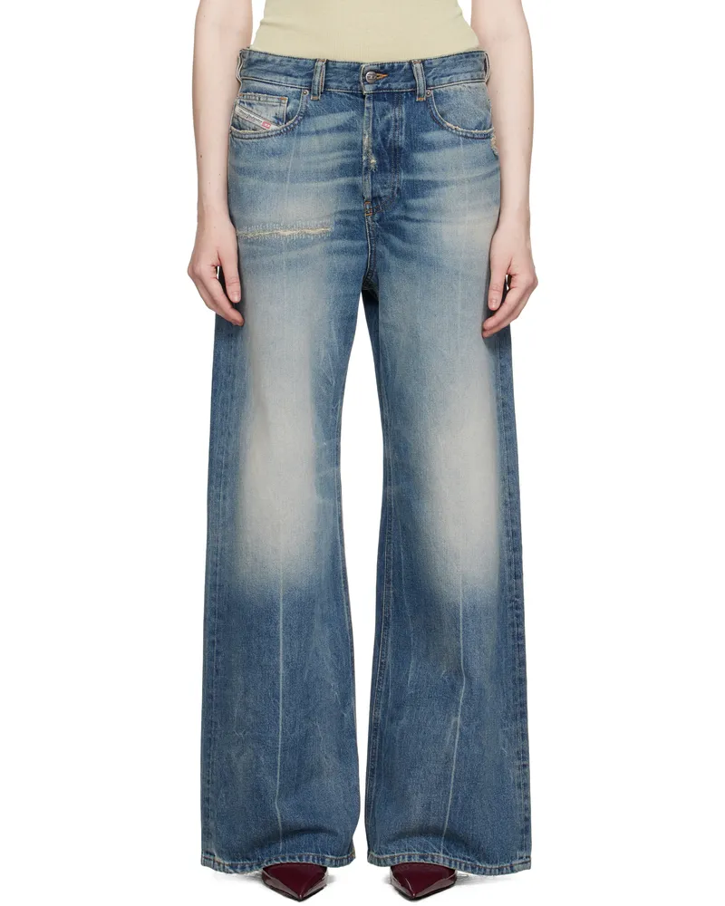Diesel Blue Relaxed 1996 D-Sire 09l47 Jeans 01