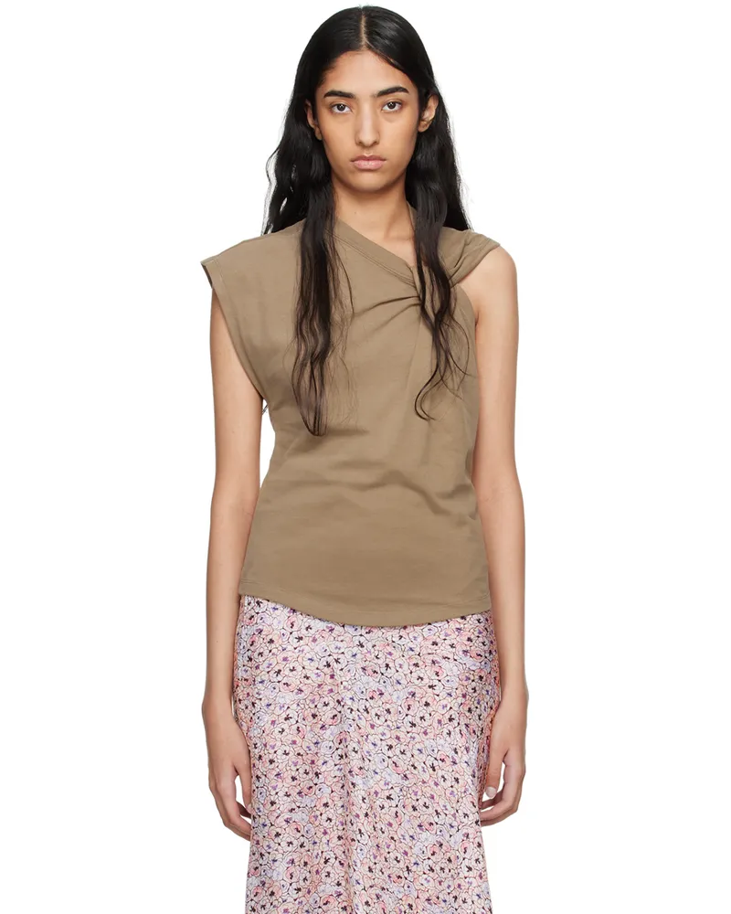 Isabel Marant Khaki Nadya Tank Top 67lk