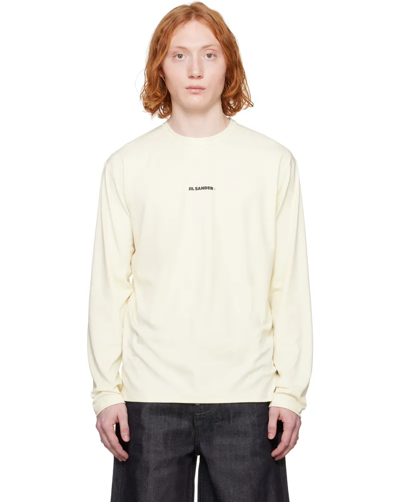 Jil Sander Beige Active Jersey T-shirt 104