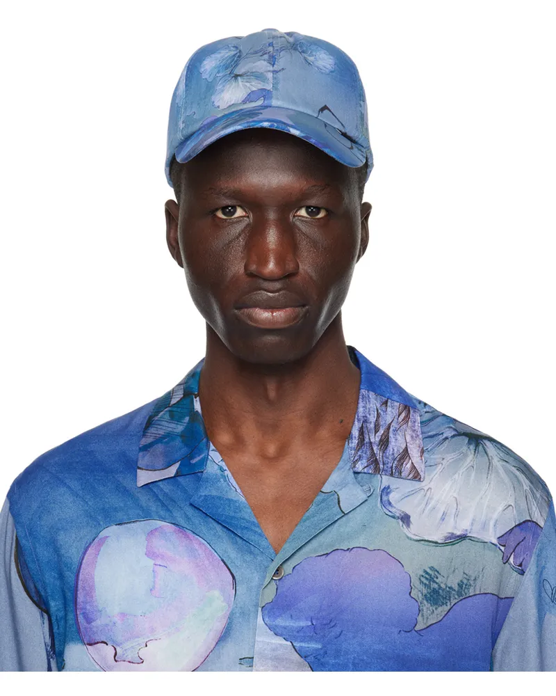 Paul Smith Blue Narcissus Cap 47