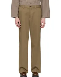 Our Legacy Khaki Sailor Trousers Olive