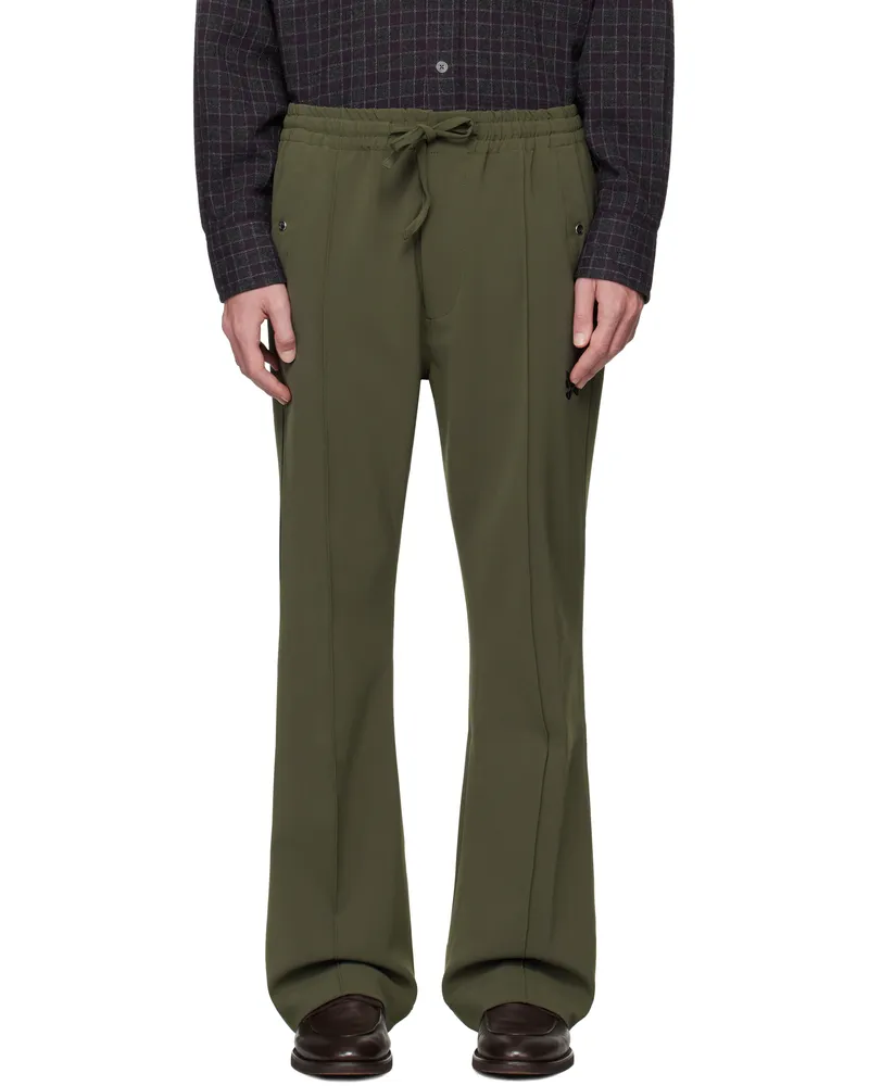 NEEDLES Khaki Piping Cowboy Trousers B-olive