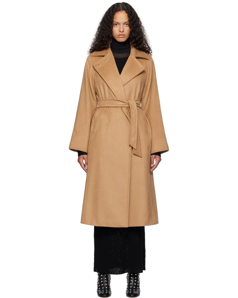 Max Mara Tan Manuela Coat 001