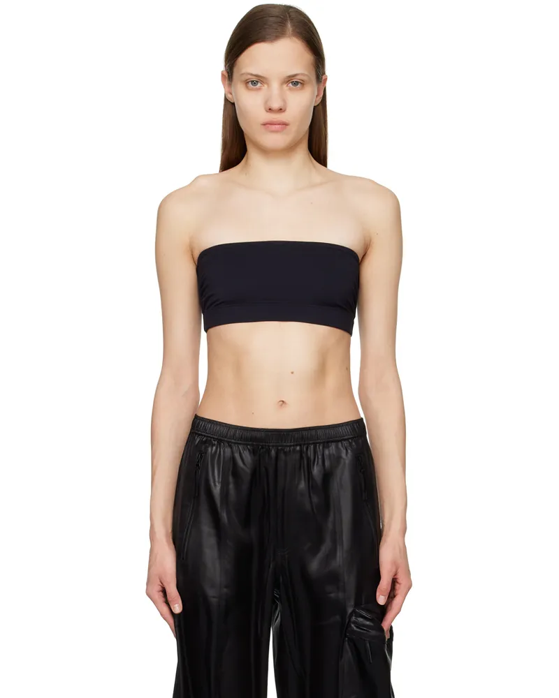 Filippa K Black Ruched Tank Top 1433