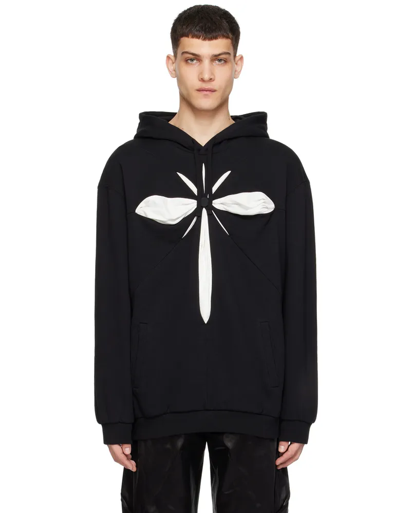 KUSIKOHC Black Origami Hoodie Black