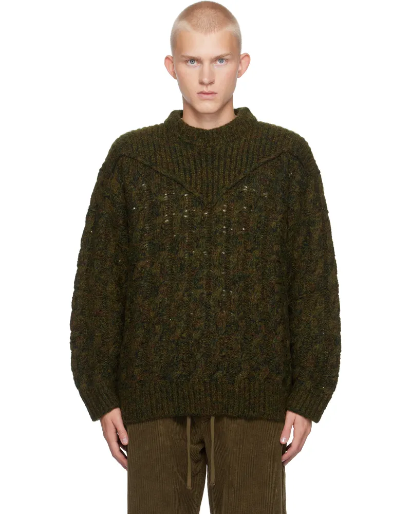 Isabel Marant Khaki Helios Sweater 67dk