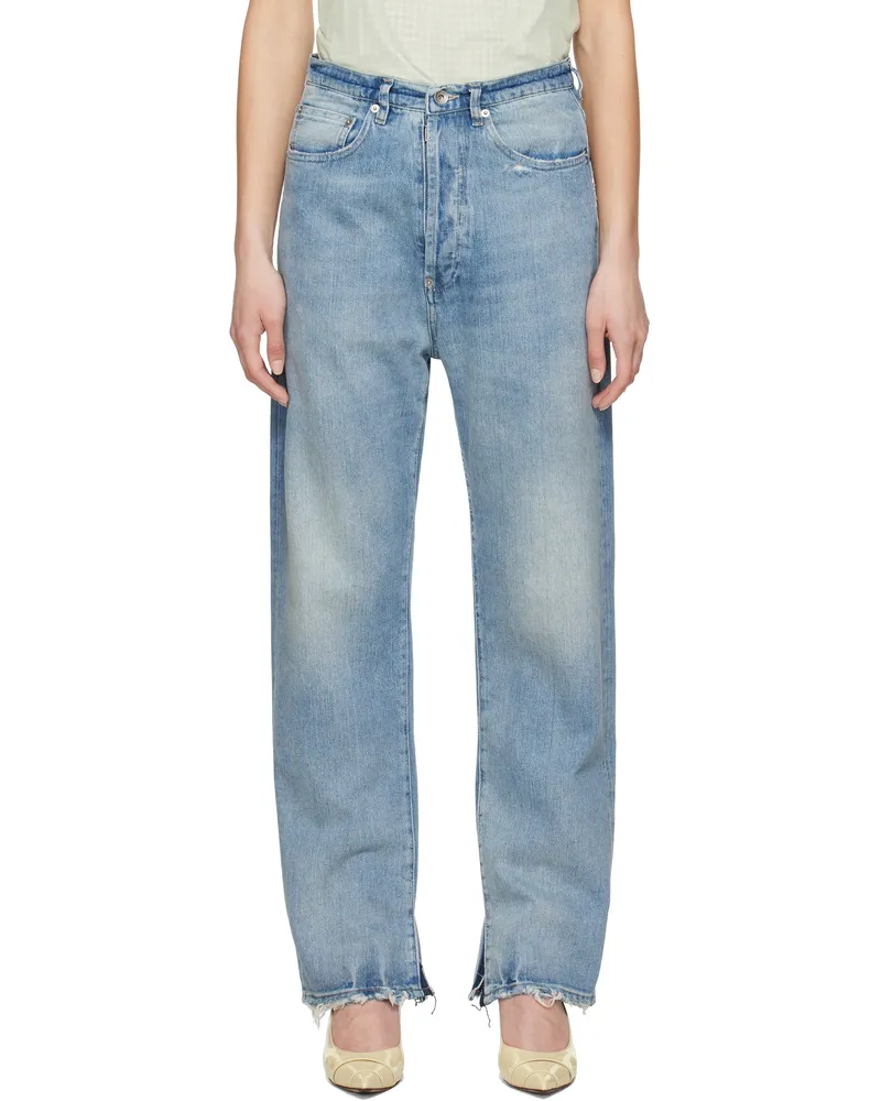 Maison Margiela Blue 5 Pockets Jeans 961