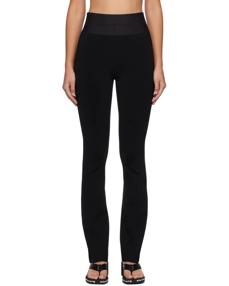 Alexander Wang Black Bootcut Trousers 001