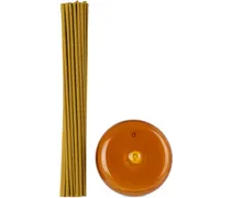 Yellow 'and now, relax' Incense Set
