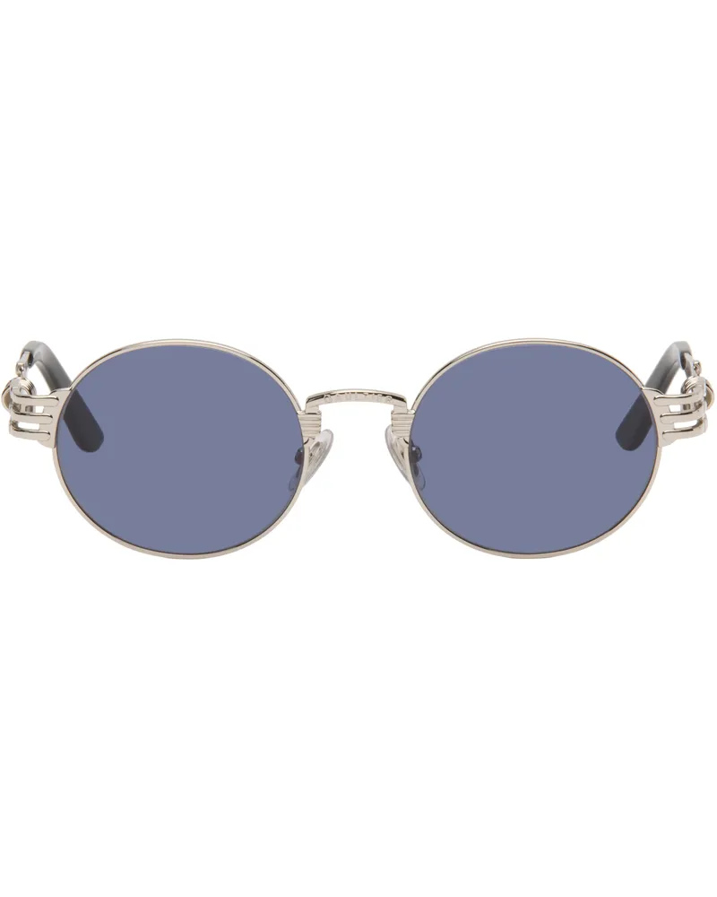 Jean Paul Gaultier Silver 'The 56-6106' Sunglasses 91-silver