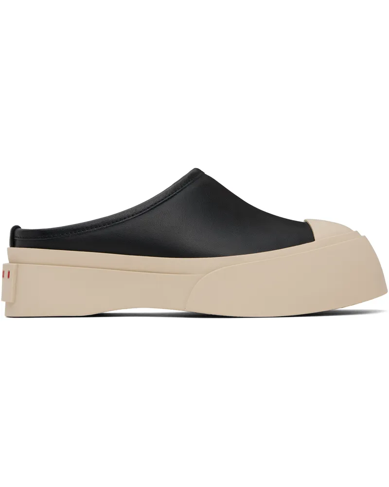Marni Black Pablo Sabot Slip-on Loafers 00n99