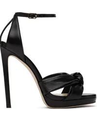 Jimmy Choo Black Rosie 120 Heeled Sandals Black