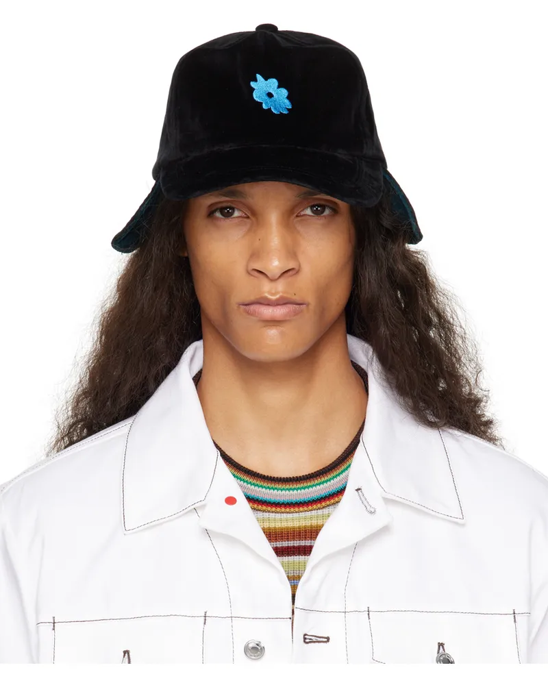 Paul Smith Black Ear Flap Cap 79