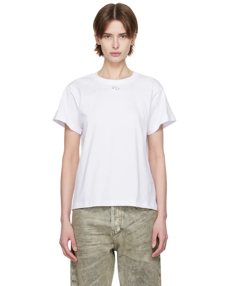 Diesel White T-Marey T-shirt 100
