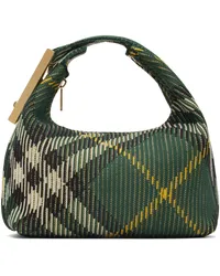 Burberry Green Mini Peg Duffle Bag Ivy