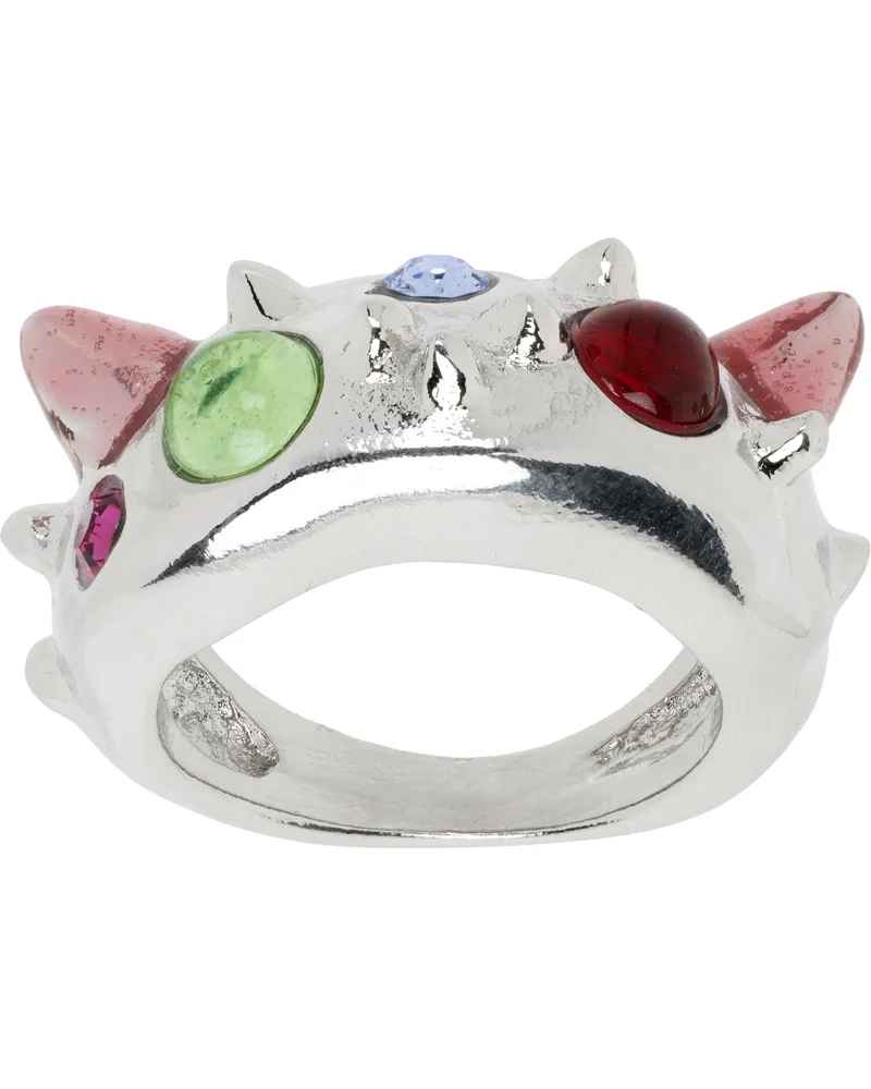 Collina Strada Demi Alien Ring Silver