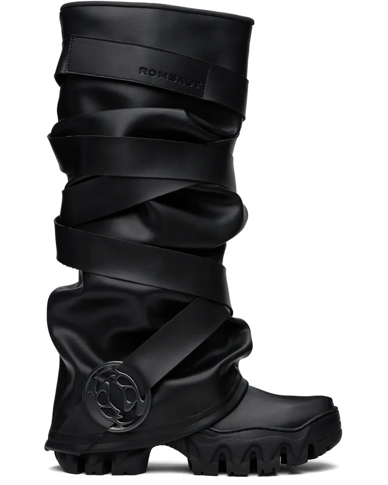 Rombaut Black Monk Boots Black