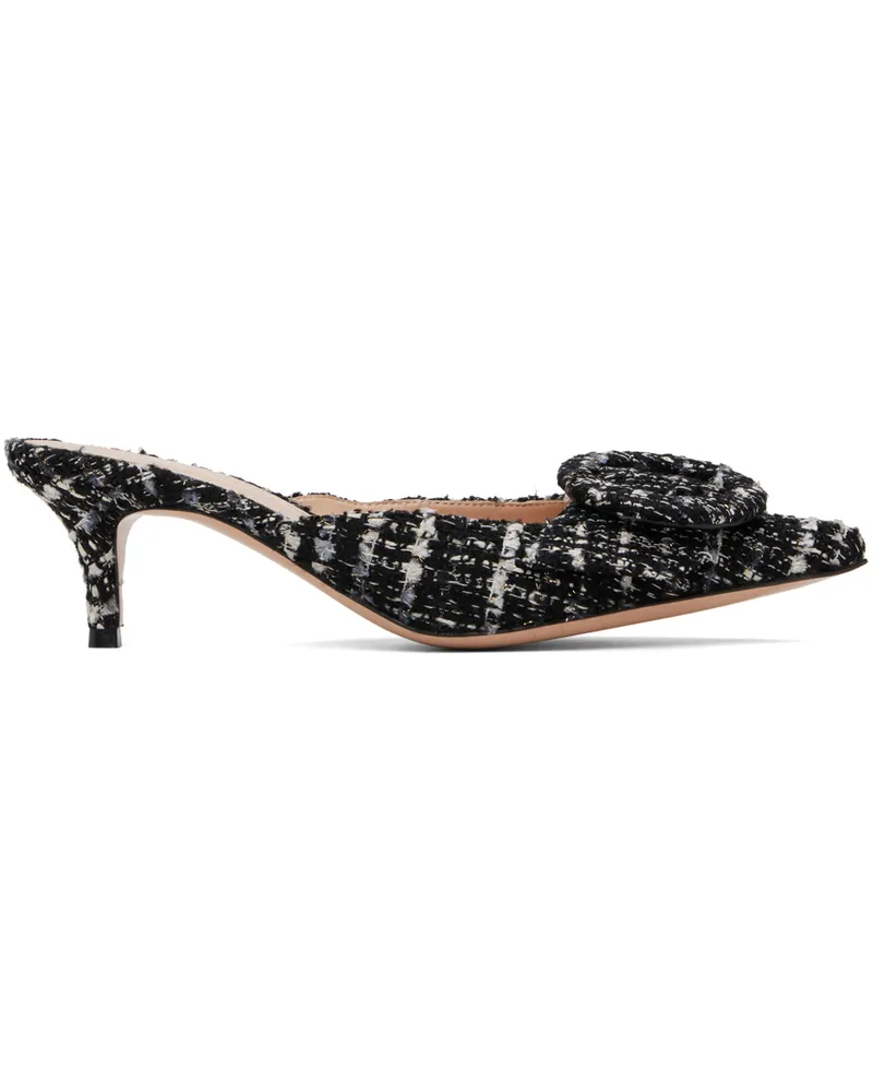Gianvito Rossi Black Portofino 55 Mules Nero