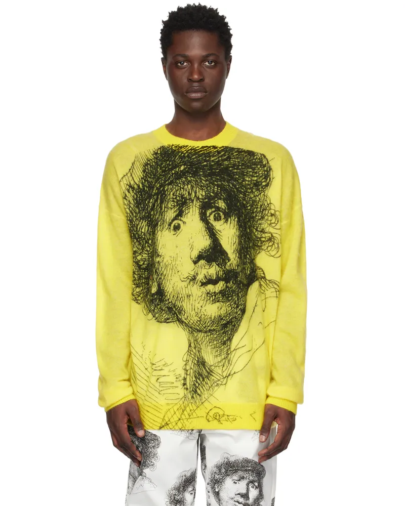 J.W.Anderson Yellow Crewneck Sweater 200