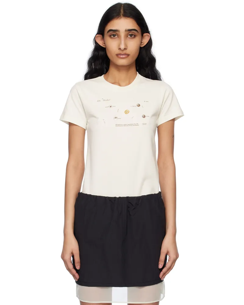 Kijun Off-White Planet T-shirt Off-white
