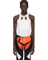 Dion Lee Off-White Mobius Loop Tank Top Ivory