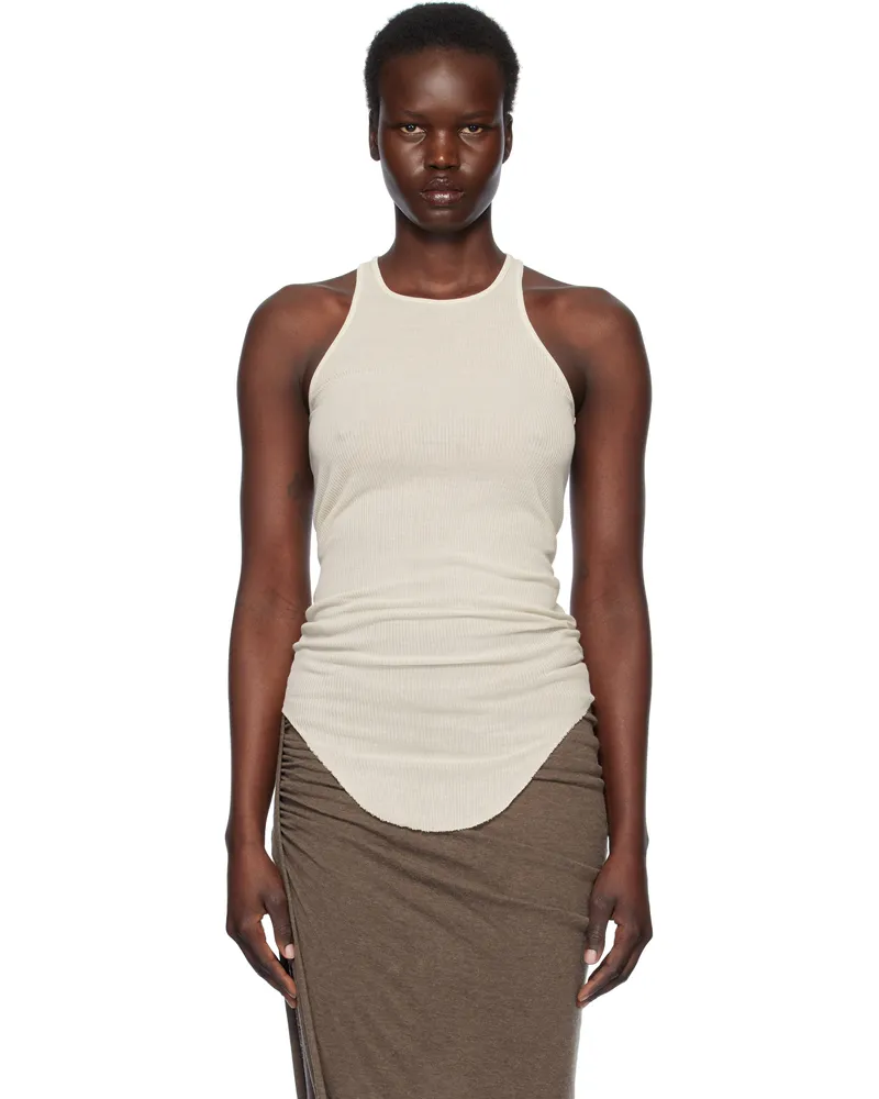 Rick Owens Off-White Hollywood Basic Rib Tank Top 41