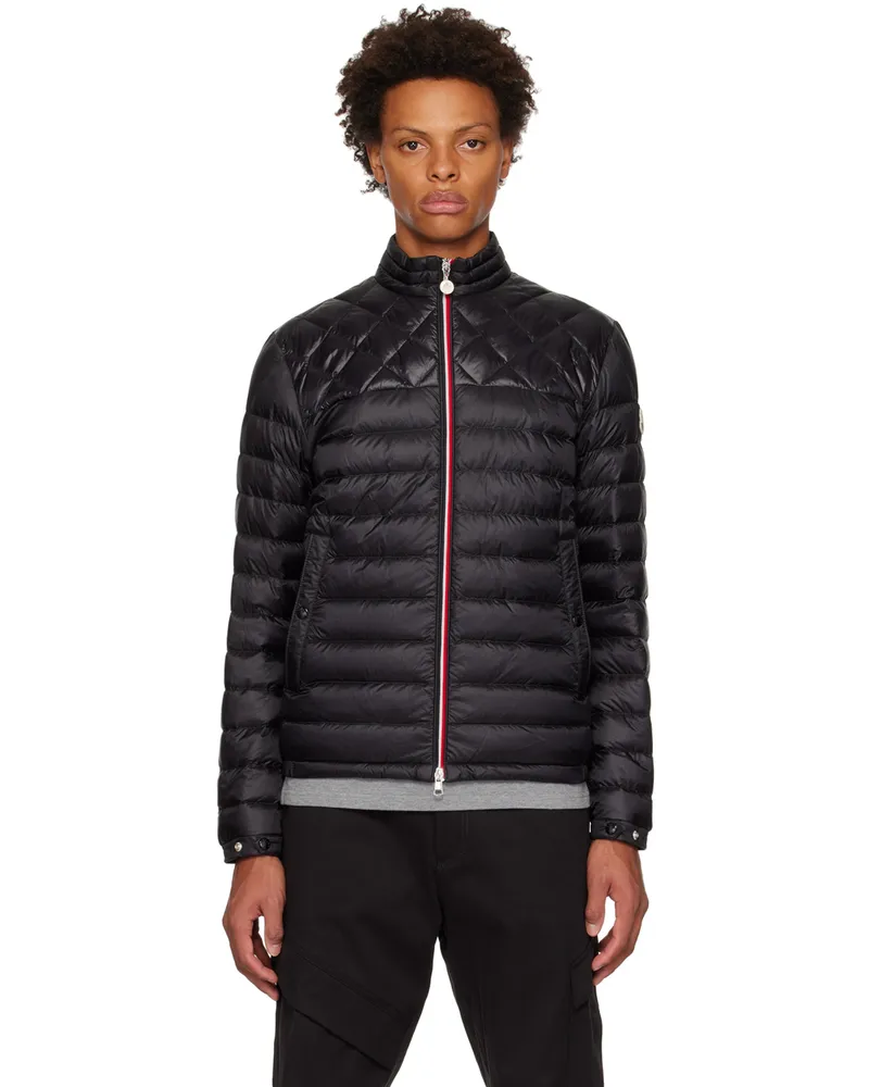 Moncler Black Benamou Down Jacket Black