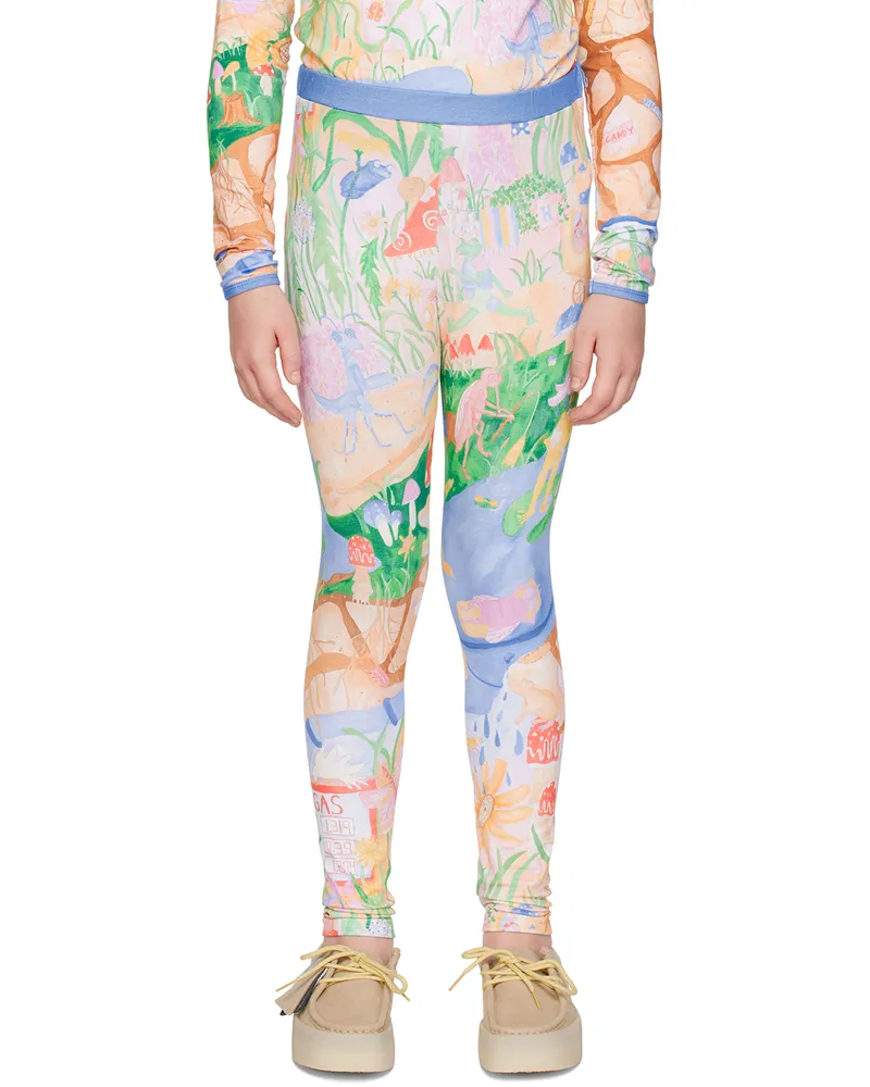 HELMSTEDT Kids Multicolor Molly Leggings Vivid