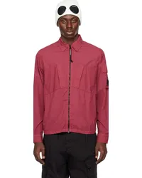 C.P. Company Red Zip Shirt Red