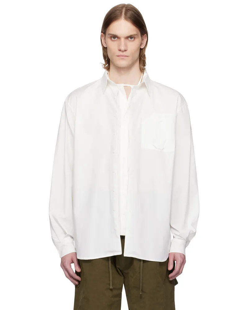 OTTOLINGER White Oversized Shirt White