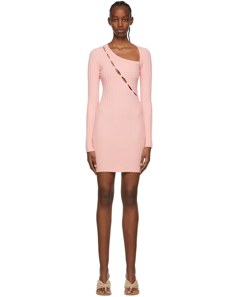Cotton Citizen Pink Capri Mini Dress Blush