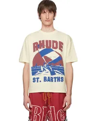 RHUDE Off-White Windsurf T-Shirt Vtg