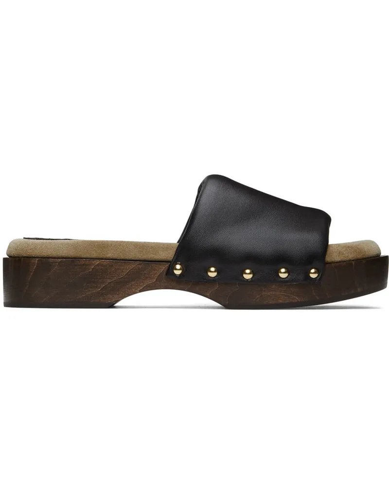 Nanushka Black Stefflon Sandals Black