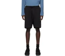 Black Bonded Shorts