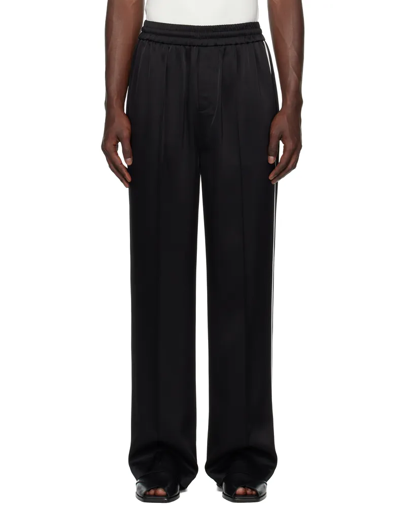 Peter Do Black Slim PJ Trousers Black