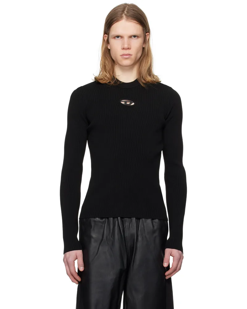 Diesel Black K-Zachary-Round Sweater 9xxa
