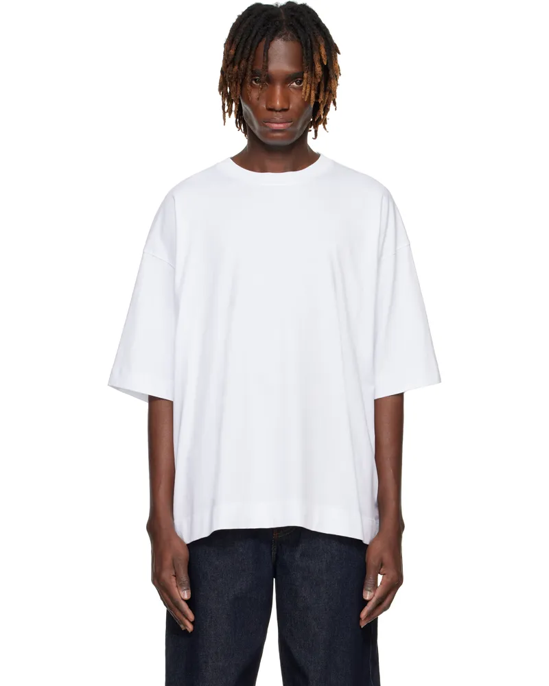 Dries van Noten White Oversized T-shirt 1