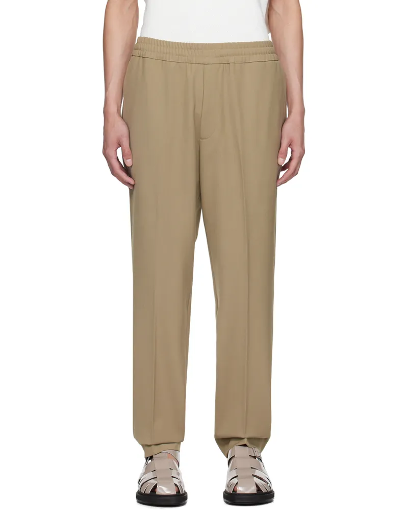 Études Studio Beige Romance Trousers Sand
