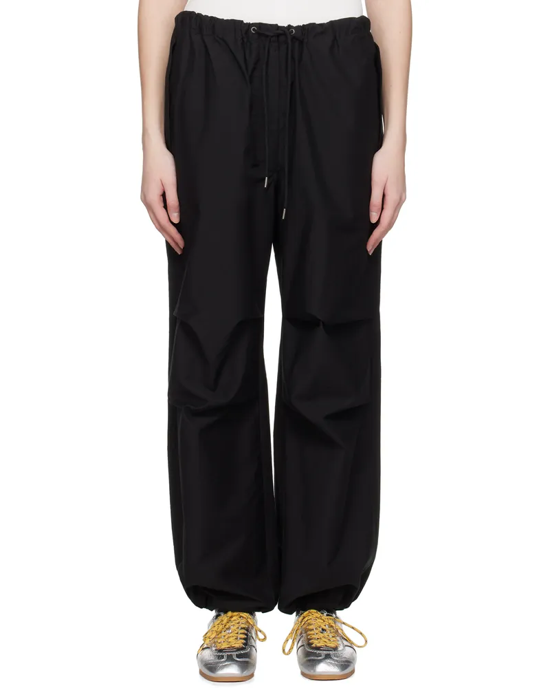 Acne Studios Black Relaxed Fit Trousers 900