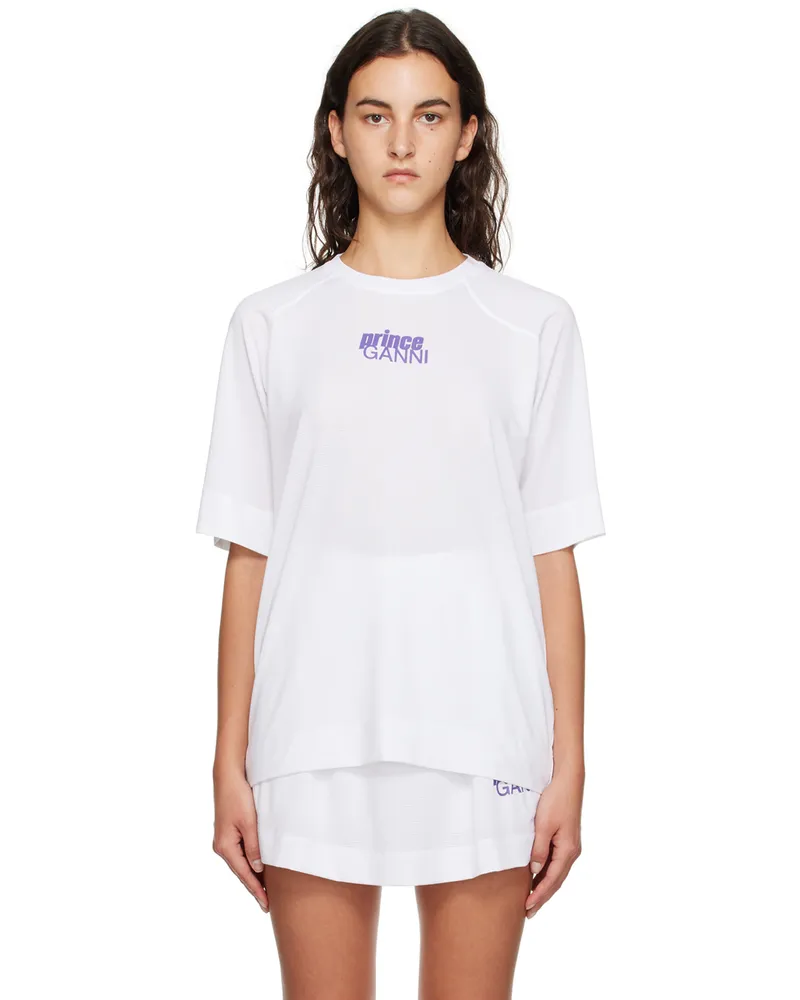 Ganni White Prince Edition T-Shirt 151