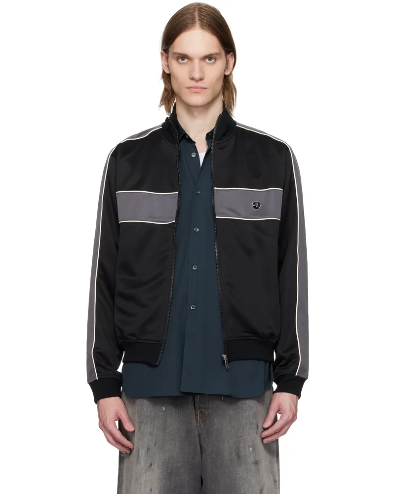 AMBUSH Black Paneled Track Jacket Black