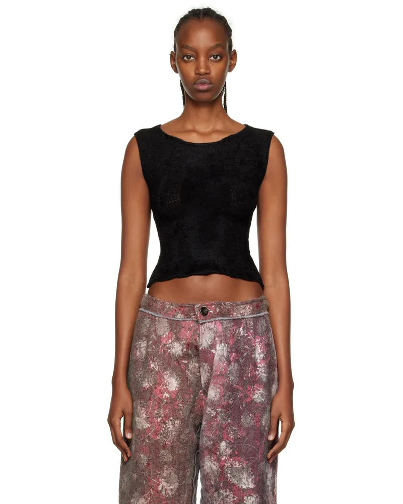 VITELLI SSENSE Exclusive Black Tank Top Black
