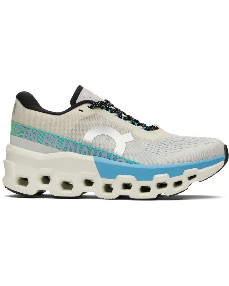 ON Off-White Cloudmonster 2 Sneakers Cream