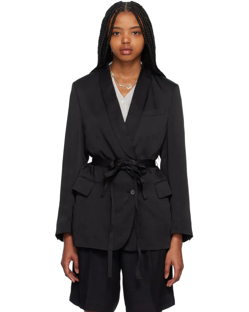 Youth Black Tuxedo Blazer Black